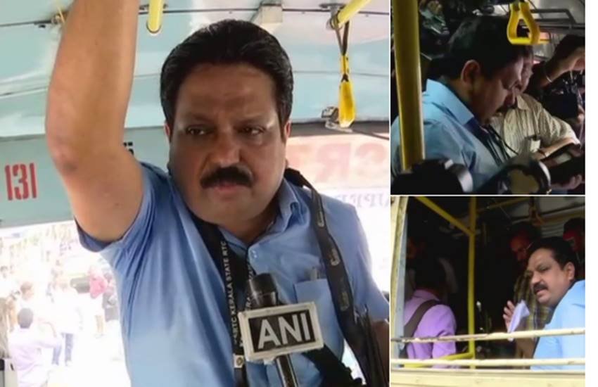 मृतक सीपीआई कार्यकर्ता कन्निपपोयिल बाबू के घर पहुंचकर मृतक परिवार को सांत्वना देते केरल के पर्यटन मंत्री कड़कमपल्ली। फोटो-Twitter/Kadakampally