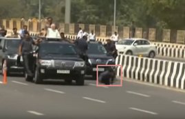 Eastern Peripheral Expressway, delhi meerut expressway, narendra modi, spg, suv, modi inaugurates delhi meerut expressway, Eastern Expressway Highway, KGP expressway, modi roadshow, Nitin Gadkari, BJP, hindi news, News in Hindi, Jansatta