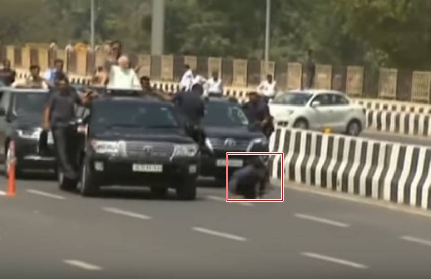 Eastern Peripheral Expressway, delhi meerut expressway, narendra modi, spg, suv, modi inaugurates delhi meerut expressway, Eastern Expressway Highway, KGP expressway, modi roadshow, Nitin Gadkari, BJP, hindi news, News in Hindi, Jansatta