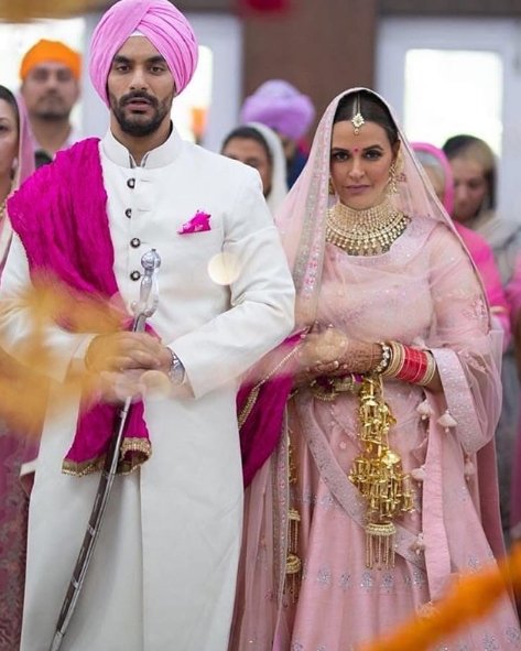 Neha Dhupia , Angad Bedi, Neha Dhupia Angad Bedi's secret wedding, Neha Dhupia Angad Bedi honeymoon, Neha Dhupia Angad Bedi photos, Neha Dhupia Angad Bedi latest photos, jansatta