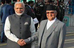 नेपाली पीएम ने गुजराती में ट्वीट कर नरेंद्र मोदी का कहा शुक्रिया, दौरे को बताया सफल