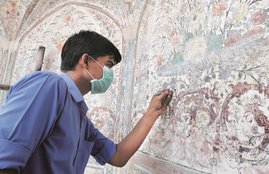 Red Fort Rejuvenation, red fort reformation, restoration of red fort, restoration on progress, national news in hindi, international news in hindi, political news in hindi, economy, india news in hindi, world news in hindi, jansatta editorial, jansatta article, hindi news, jansatta