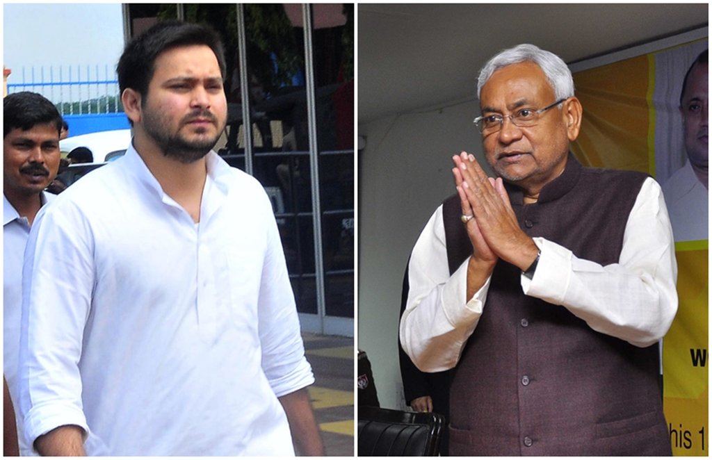 तेजस्वी यादव और नीतीश कुमार (एक्सप्रेस आर्काइव फोटो)