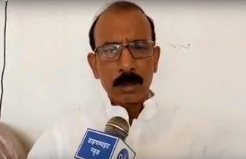 समाजवादी पार्टी के महासचिव रामशंकर विद्यार्थी (फोटो सोर्स- वीडियो स्क्रीनशॉट)