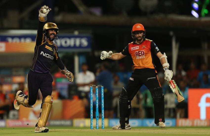 SRH vs KKR: राशिद ने महज 19 रन देकर तीन विकेट झटका कोलकाता की कमर तोड़ दी।(फोटो सोर्स- यूट्यूब)