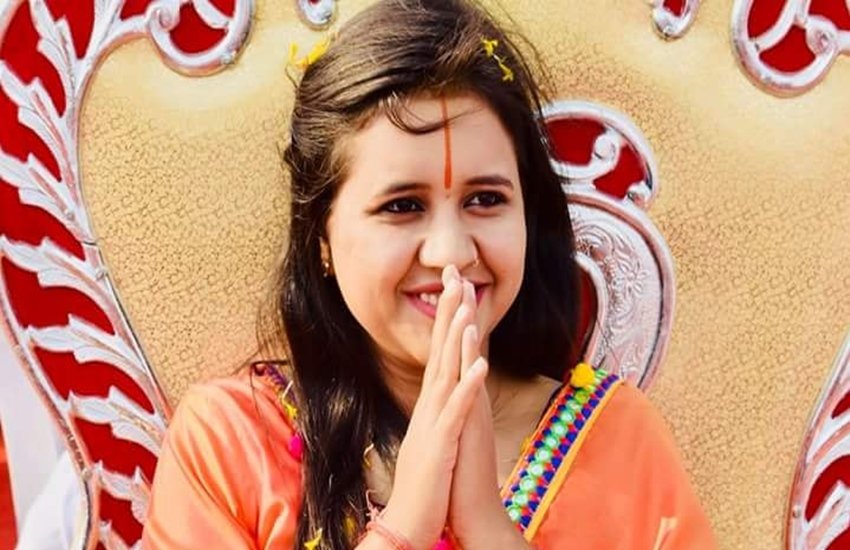 मध्य प्रदेश की साध्वी सरस्वती (फोटो सोर्स- फेसबुक)