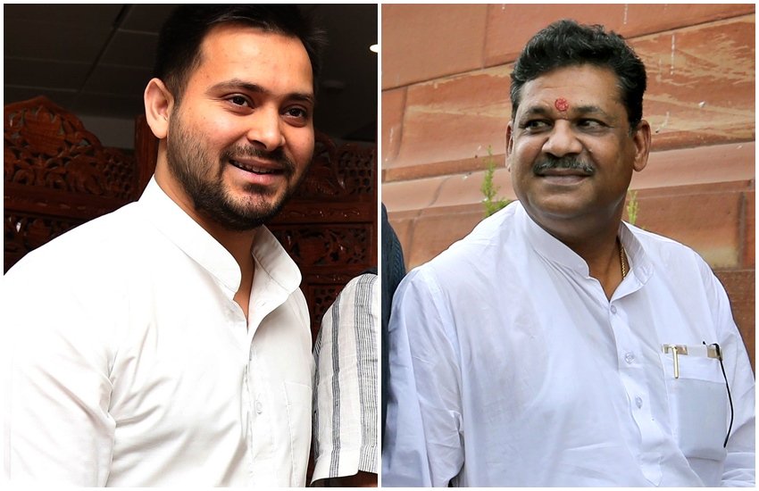 तेजस्वी यादव और कीर्ति आजाद (फोटो सोर्स- एक्सप्रेस आर्काइव फोटो)