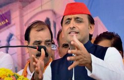 अखिलेश यादव ने साधा निशाना- योगी तुरंत प्रदेश लौटें या कर्नाटक में ही मठ बना लें