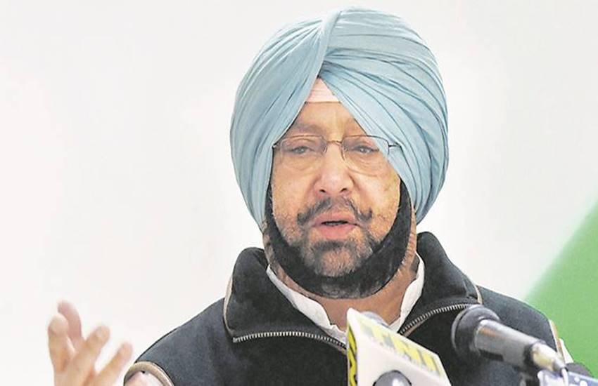  पंजाब के मुख्यमंत्री अमरिंदर सिंह