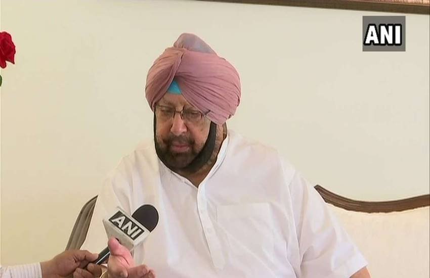 पंजाब के सीएम अमरिंदर सिंह 
