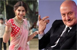 sonam kapoor, sonam, sonam kapoor wedding, sonam kapoor marriage, sonam wedding, sonam marriage, sonam photos, anand ahuja, anupam kher, jansatta