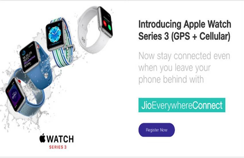 Apple Watch Series 3, JioEverywhereConnect: ऐप्पल वॉच सीरीज 3 पर सेल्युलर सर्विस ऐक्टिवेट करने के लिए ग्राहक को पहले iOS 11.3 और OS4.3 (वॉच) अपडेट करना होगा।