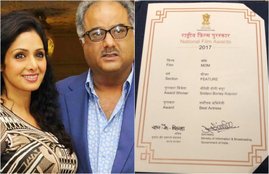 Sridevi Twitter account, Sridevi twitter post, Sridevi national film awards, national film awards 2018, national film awards winner list, national film awards delhi, national film awards controversy, national film awards ram nath kovind, 65th national film awards
