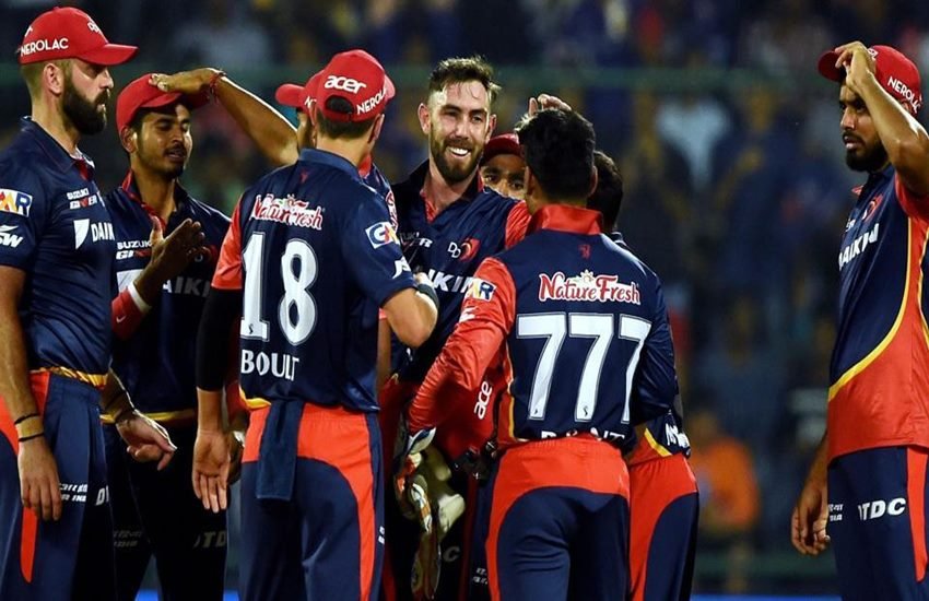 दिल्ली डेयरडेविल्स की टीम। (Photo Courtesy: IPL)