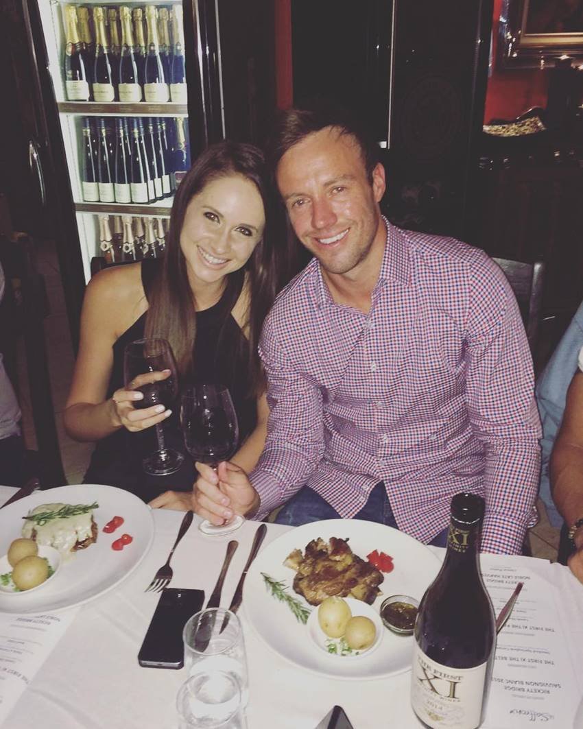 एबी डिविलियर्स, AB de Villiers retirement, Danielle, AB de Villiers, wife, Shane Watson, International Cricket retirement, AB de Villiers, Danielle Swart, Taj mahal, Baby names, Jonty Rhodes, Cricketer, India, Sarah McLachlan, Ashwin Sood, Chris Hemsworth, Emma Ferguson, India Jeanne Rhodes, Proposal