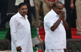 Congress deputy cm g parameshwara, congress, jds, bjp, karnataka floor test, karnataka floor test news, kumaraswamy floor test, floor test, floor test in karnataka, floor test karnataka 2018, karnataka election, karnataka election news, karnataka news, yeddyurappa, yeddyurappa floor test, yeddyurappa floor test in karnataka