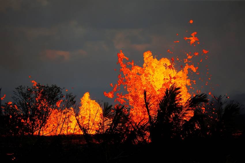 poisionous air,Magma,Lava,Kilauea volcano,hawaii