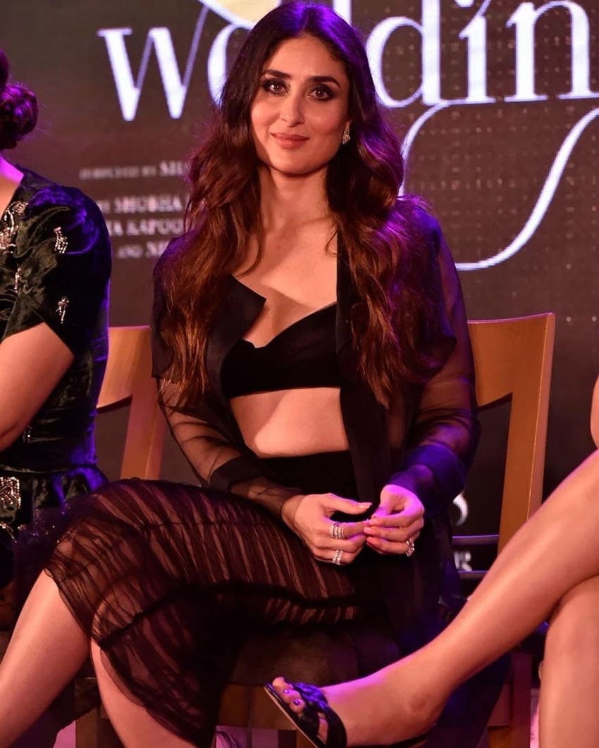 "veere di wedding, kareena kapoor, kareena, sonam kapoor, kareena veere di wedding, veere di wedding music launch, kareena kapoor photos