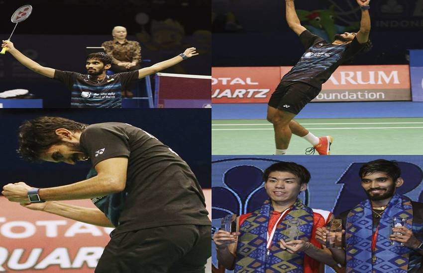 बैंडमिंटन खिलाड़ी किदांबी श्रीकांत 