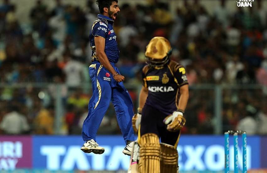 KKR vs MI: मुंबई के लिए ईशान किशन ने 17 गेंदों में अपनी फिफ्टी पूरी की।(फोटो सोर्स- ट्विटर)