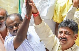 Karnataka CM designate H D Kumaraswamy, H D Kumaraswamy, JDS, Congress, Sonia Gandhi, Rahul Gandhi, BJP, Karnataka, Karnataka govt formation, Hindi news, News in Hindi, Jansatta
