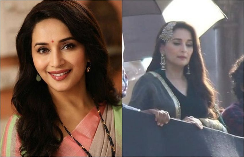 Madhuri kalank, Madhuri first look, Karan Johar's, Varun Dhawan, Alia Bhatt, Sonakshi Sinha, Aditya Roy Kapur, Madhuri Dixit, Sanjay Dutt, jansatta, bollywood news