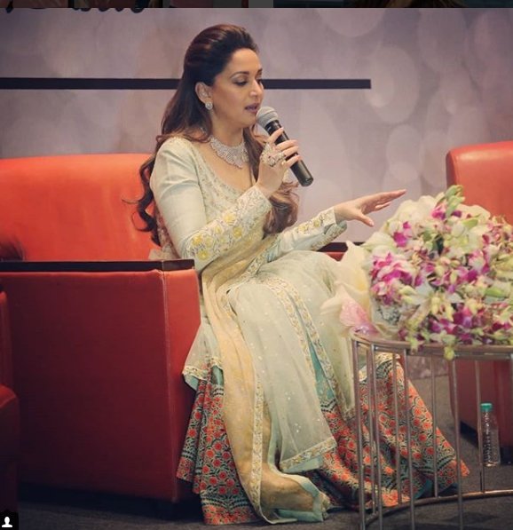 Madhuri Dixit, Madhuri Dixit-Nene, Birthday, Bollywood, Facts, Dhak Dhak Girl, Happy Birthday, Madhuri Dixit photos, Madhuri Dixit photoshoot, Madhuri Dixit movie, jansatta