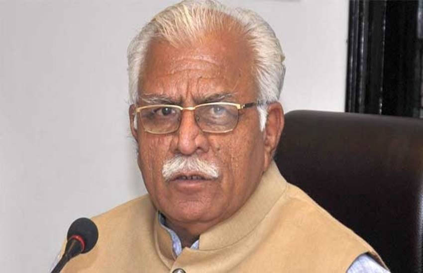 हरियाणा के सीएम मनोहर लाल खट्टर (फाइल फोटो)