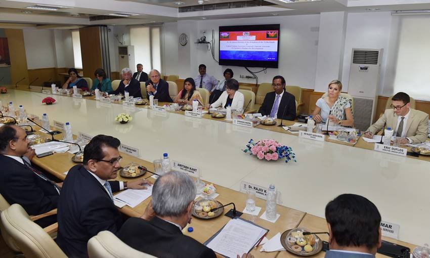 Prime Minister,Niti Aayog,Netherlands queen,Narendra Modi,Maxima,finance minister piyush goyal