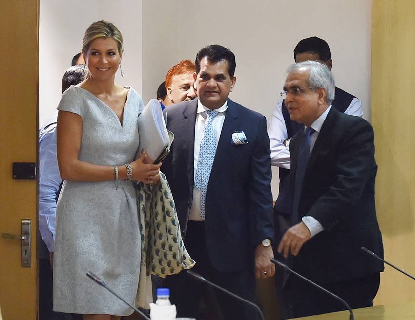 Prime Minister,Niti Aayog,Netherlands queen,Narendra Modi,Maxima,finance minister piyush goyal