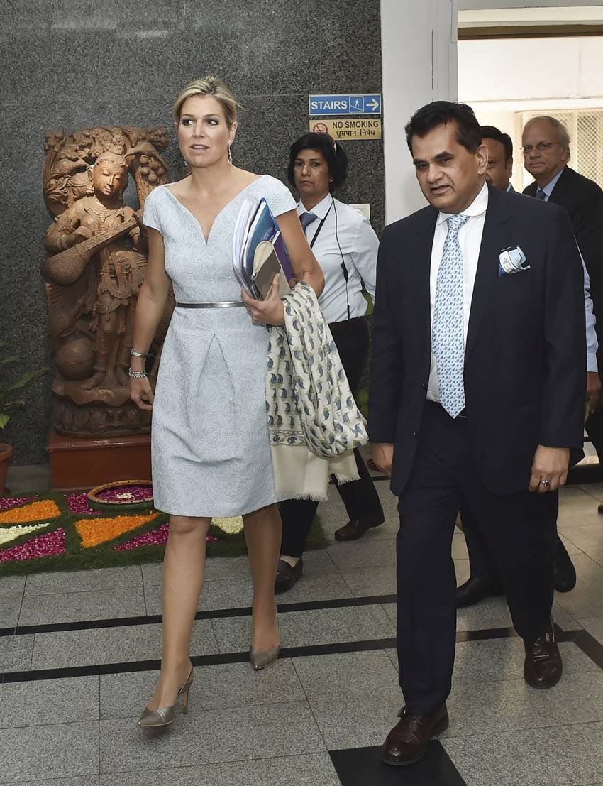 Prime Minister,Niti Aayog,Netherlands queen,Narendra Modi,Maxima,finance minister piyush goyal