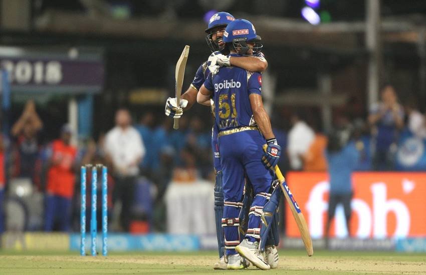 KKR vs MI: मुंबई के लिए ईशान किशन ने 17 गेंदों में अपनी फिफ्टी पूरी की।(फोटो सोर्स- ट्विटर)