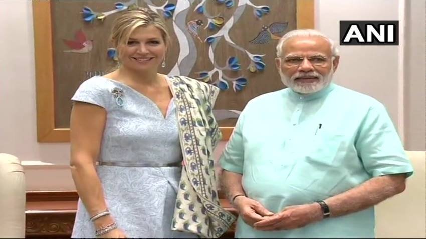 Prime Minister,Niti Aayog,Netherlands queen,Narendra Modi,Maxima,finance minister piyush goyal