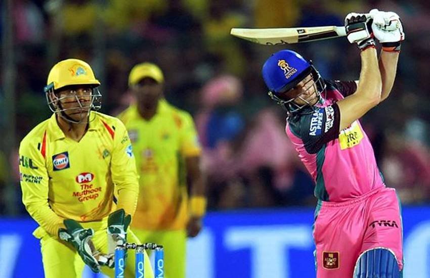 महेंद्र सिंह धोनी और जोस बटलर। (फोटो सोर्स- पीटीआई)