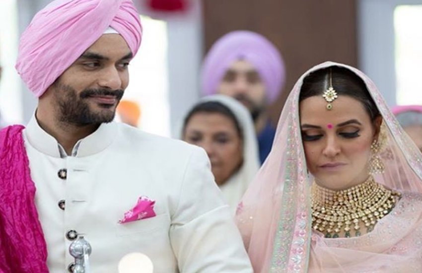 angad bedi,neha dhupia,angad bedi slams troll,angad bedi neha dhupia troll,neha dhupia trolled,latest bollywood news,bollywood gossip,neha dhupia angad bedi wedding