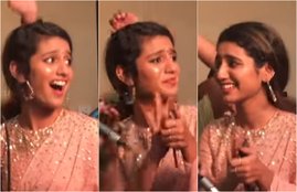 priya prakash varrier, priya prakash varrier new video, priya prakash varrier on social media, priya prakash varrier in her new video, entertainment news, bollywood news, television news
