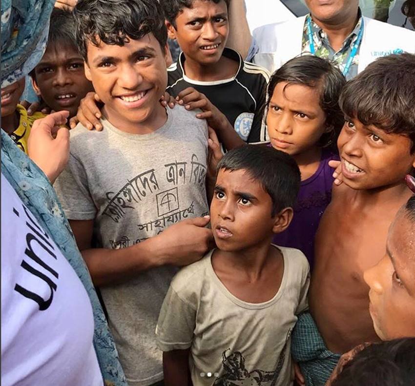 Priyanka Chopra, UNICEF Goodwill Ambassador, Priyanka Chopra UNICEF, Bangladesh, Rohingya, Rohingya refugee camps