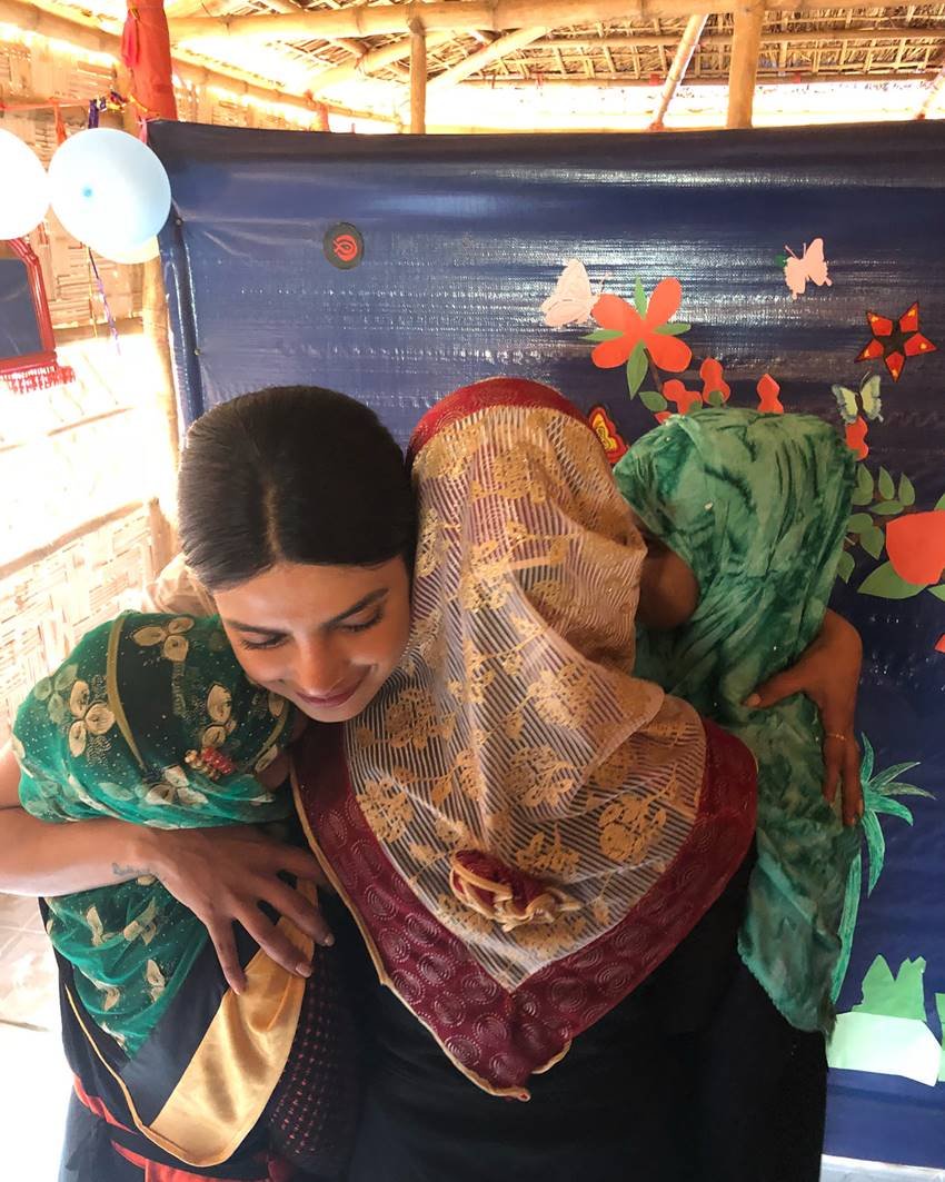 Priyanka Chopra, UNICEF Goodwill Ambassador, Priyanka Chopra UNICEF, Bangladesh, Rohingya, Rohingya refugee camps