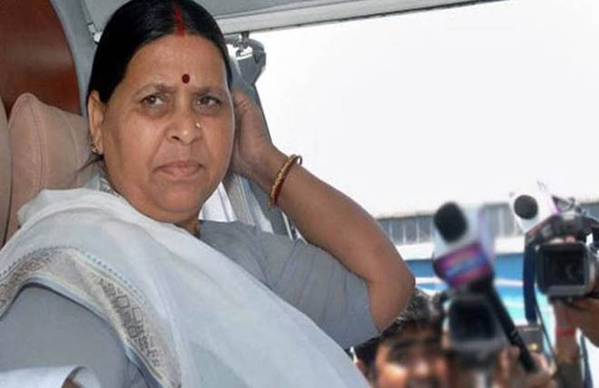 बिहार की पूर्व मुख्यमंत्री राबड़ी देवी 