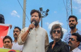 kathua rape, kathua rape case, kathua rape and murder case, J and K rape, choudhary lal singh, choudhary lal singh protest march, kathua rape probe, kathua rape cbi probe, bjp, pdp, Jammu news, Jansatta