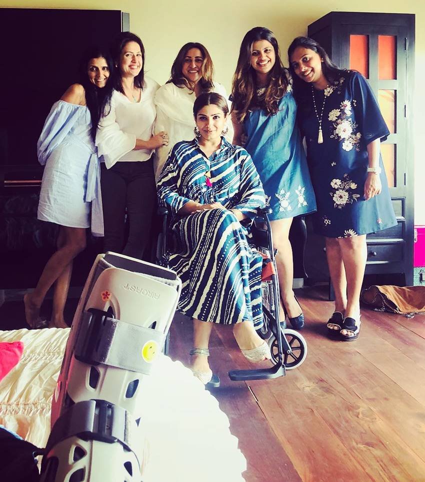 farah khan,director farah khan,farah khan accident,bollywood celebrity accidents,bollywood celebrities,anil kapoor,bollywood actos fractured,bollywood actresses instagram,bollywood director,helping celebrities,injured girl,instagram pics,news,shilpa shetty