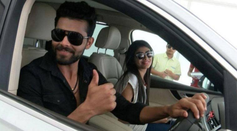 nidhyana jadeja,ravindra jadeja,ravindra jadeja daughter,ravindra jadeja nidhyana,ravindra jadeja riva solanki,ravindra jadeja wife,reevaba solanki,riva solanki,cmcm,latest news,sports, ravindra jadeja, ravindra jadeja wife assalut, cop assaults after jadeja's wife, riva jadeja accident, riva jadeja assaulted,
