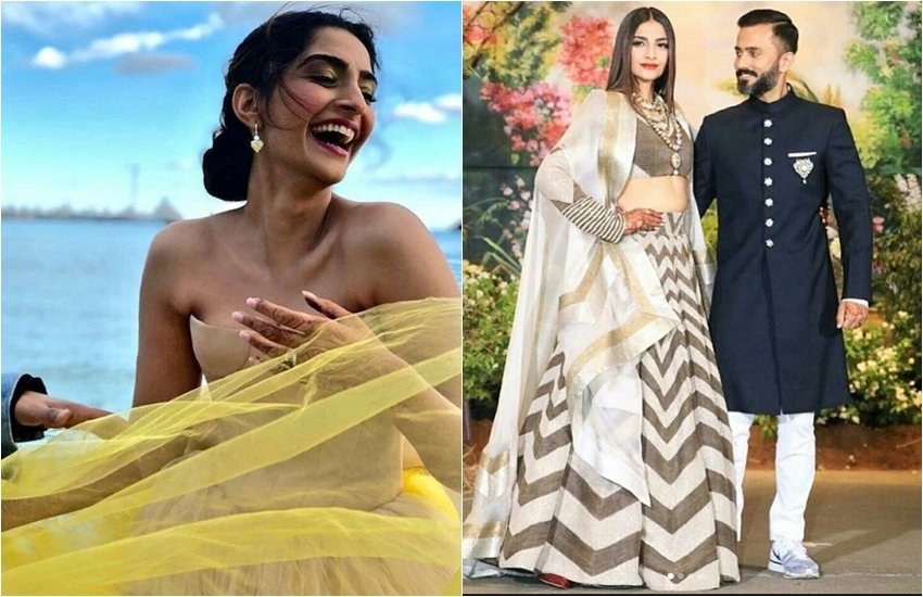 sonam kapoor, sonam kapoor wedding, sonam kapoor L’Oréal Paris, L’Oréal Paris surprise sonam kapoor, L’Oréal Paris cake, jansatta, entertainment news