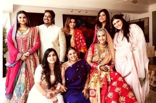 sonam kapoor, sonam kapoor marriage, sonam kapoor wedding, sonam kapoor marriage pics, sonam kapoor wedding pics, anand ahuja, Sonam Kapoor and Anand Ahuja, Sonam Kapoor and Anand Ahuja Wedding, Sonam Kapoor and Anand Ahuja Marriage