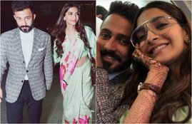sonam kapoor, sonam kapoor cannes, sonam kapoor anand ahuja, sonam anand delhi airport, anand ahuja cannes, sonam anand love, sonam wedding, sonam kapoor wedding, jansatta, entertainment news