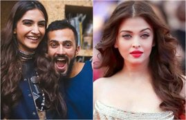 sonam kapoor, anand ahuja, aishwarya rai bachchan, sonam kapoor and anand ahuja wedding, sonam invites aihwarya rai bachchan