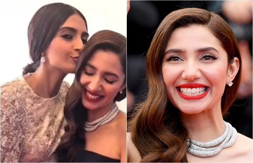 cannes 2018, Sonam Kapoor, sonam kapoor supports mahira khan, sonam cheer for raees actess mahira, mahira khan at cannes, mahira khan first actress to debut fron pakistan at cannes, mahira at cannes film festival, sonam kapoor at cannes film festival, entertainment news, bollywood news, television news