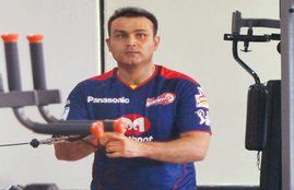 Virender Sehwag, Fitness challenge, Indian crickter, Hum fit to India fit, Fitness challenge opposition, Hindi news, News in Hindi, Jansatta