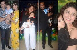 Kashmera Shah, Krushna Abhishek, Kashmera Krushna twins, Krushna had a blast on their twins bday, Rayaan and Krishaang krushna kashmera babys, birthday party of krushna kashmera babys see pictures, entertainment news, bollywood news, television news ,entertainment news, bollywood news, television news, entertainment news, bollywood news, television news