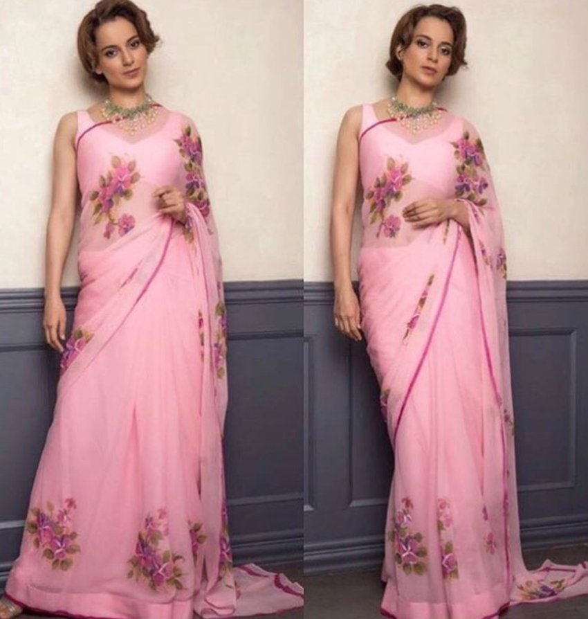 kangana ranaut party to casual saree avtaar, kangana ranaut in saree, kangna ranaut says every indian lady know drap saree, actress kangana, queen actress kangana ranaut, kangana ranaut looks gorgeous in evergreen sarees, designer sabyasachi, actress kangana ranaut, kangana says indian women has to know how to wear a saree, kangana saree, kangna in saree avtaar, cannes saree look of kangana ranaut, entertainment news, bollywood news, television news,entertainment news, bollywood news, television news